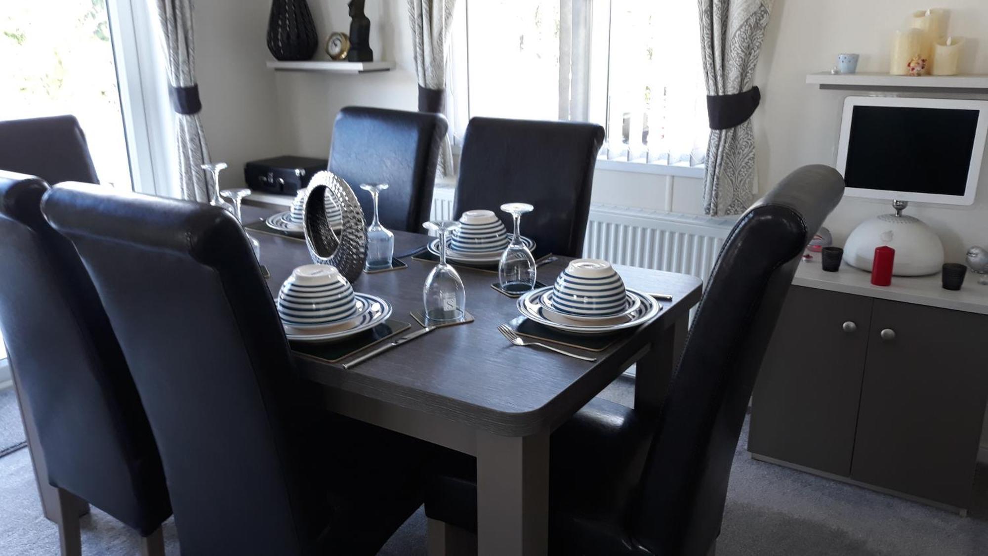 Luxury 6 Berth Lodge At Quince 10 Ferndown Buitenkant foto